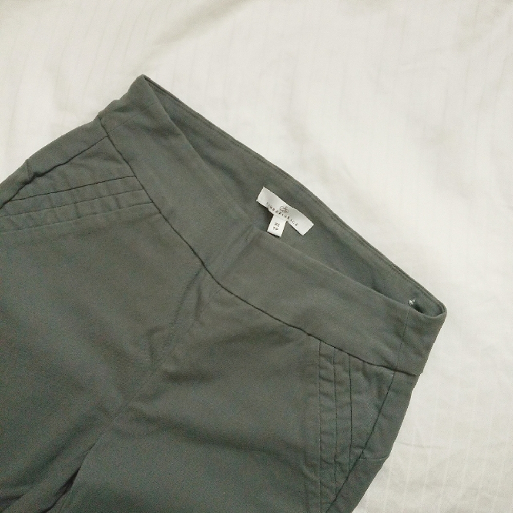 RW&CO NEW Camber & Grace Grey Petite Skinny Dress Pants